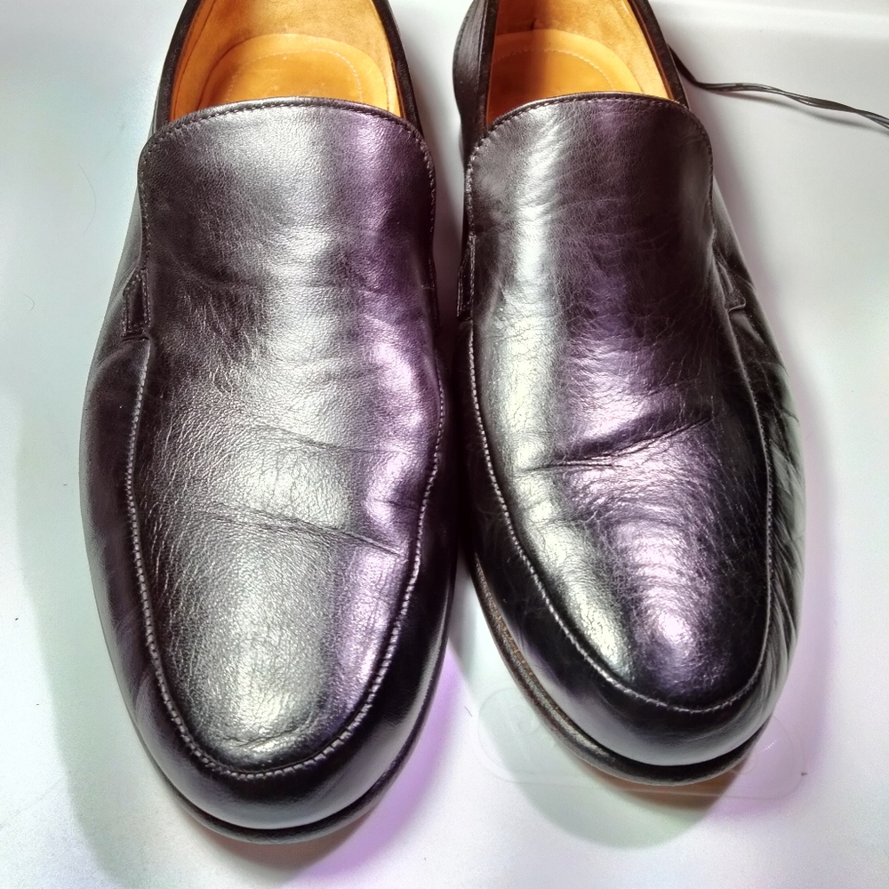 Allen Edmonds black Lugano loafers